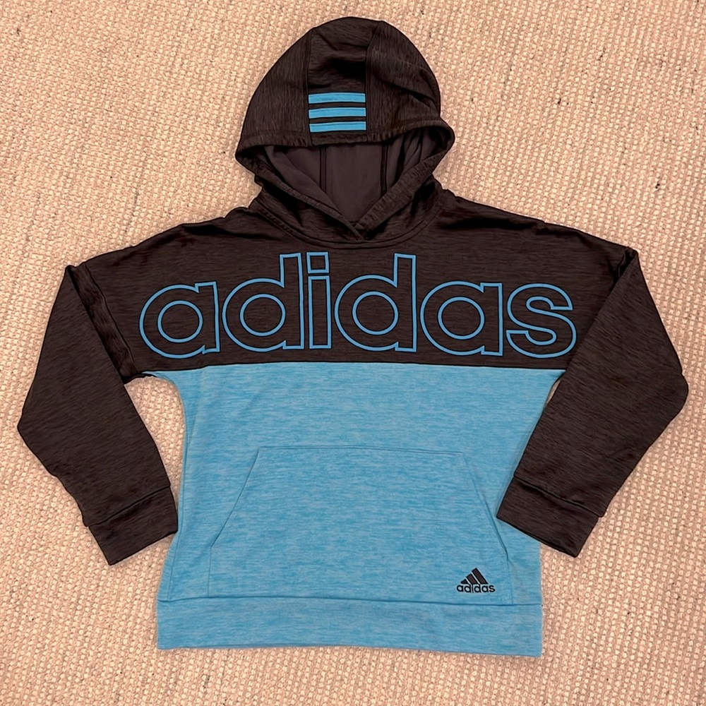 Boys Adidas hoodie, size M, excellent condition